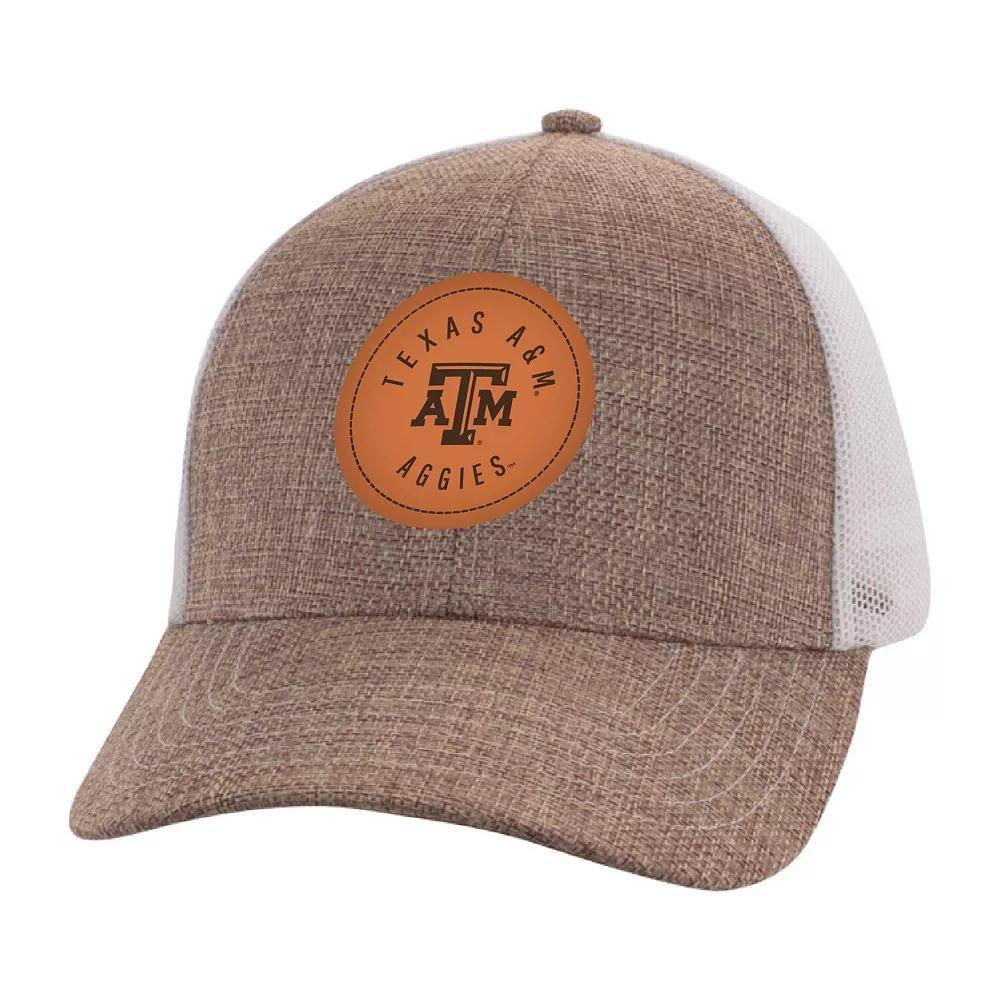Men's Ahead Tan/White Kansas Jayhawks Pregame Adjustable Hat, Team Product Image