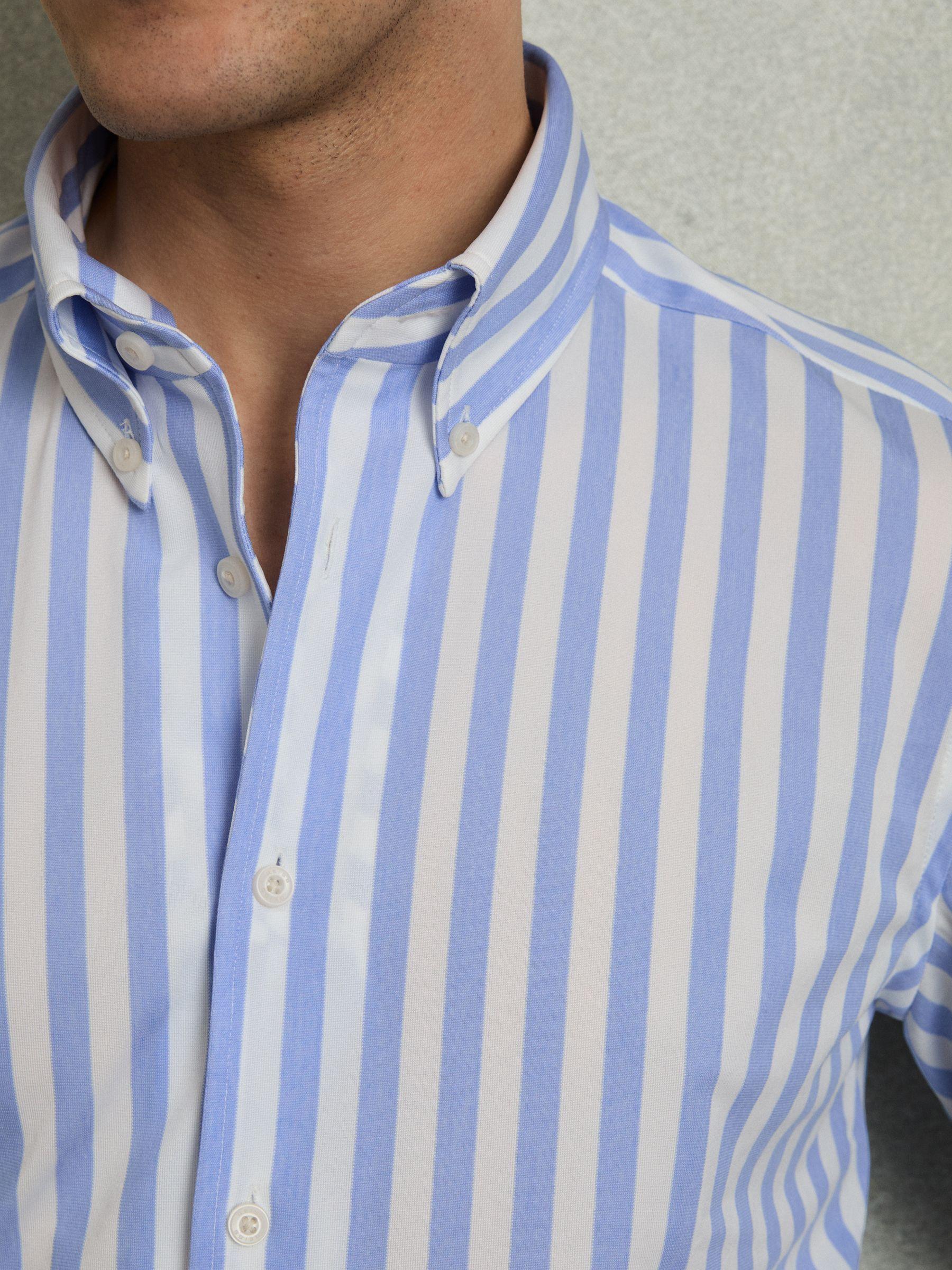 Single-Breasted Stretch Suit Blazer Slim-Fit in Stone Product Image