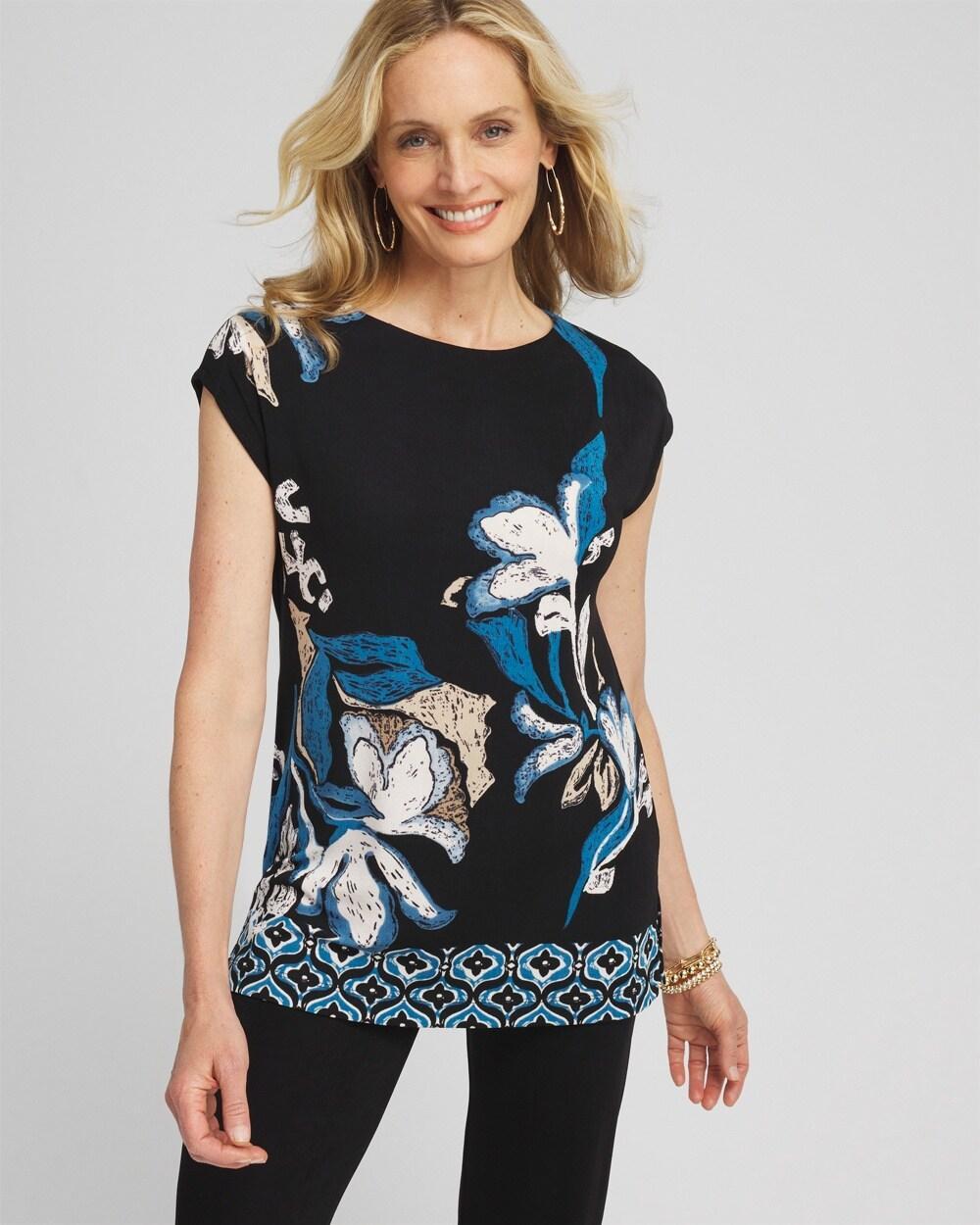 Zenergy® Soft Essentials 3/4 Sleeve Top Product Image