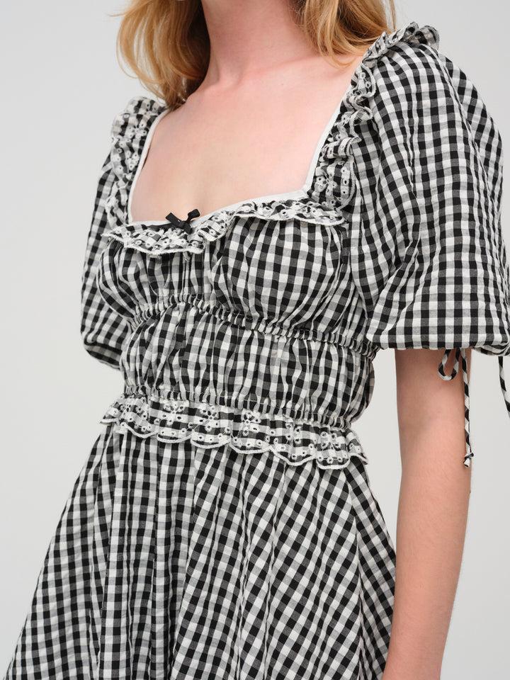 Jackson Mini Dress — Black Product Image