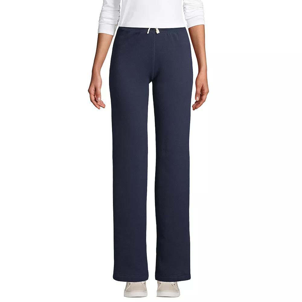Women's Lands' End Sweatpants, Size: Medium, Classic Blue Product Image