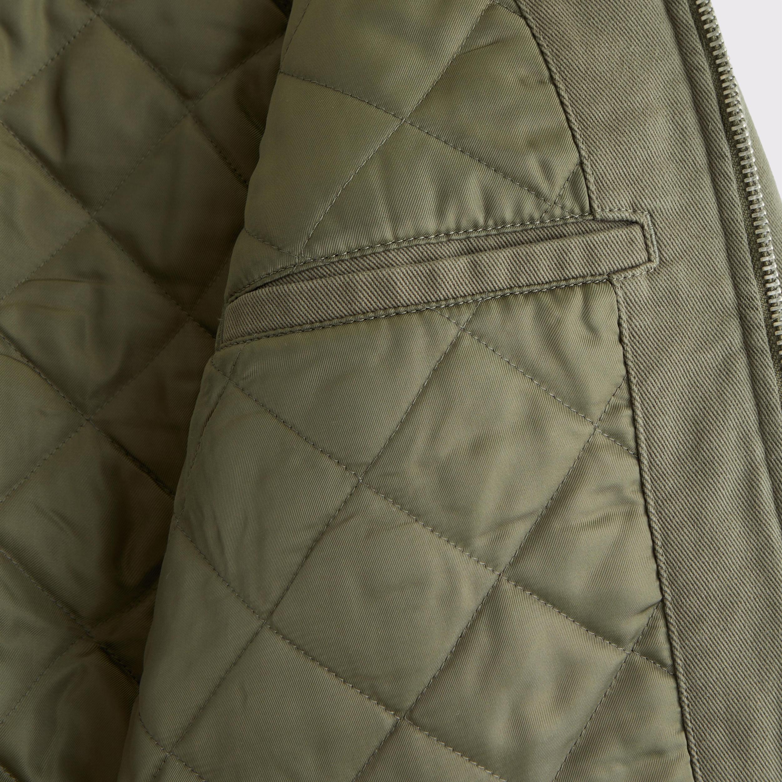 Cropped Twill Workwear Jacket Product Image