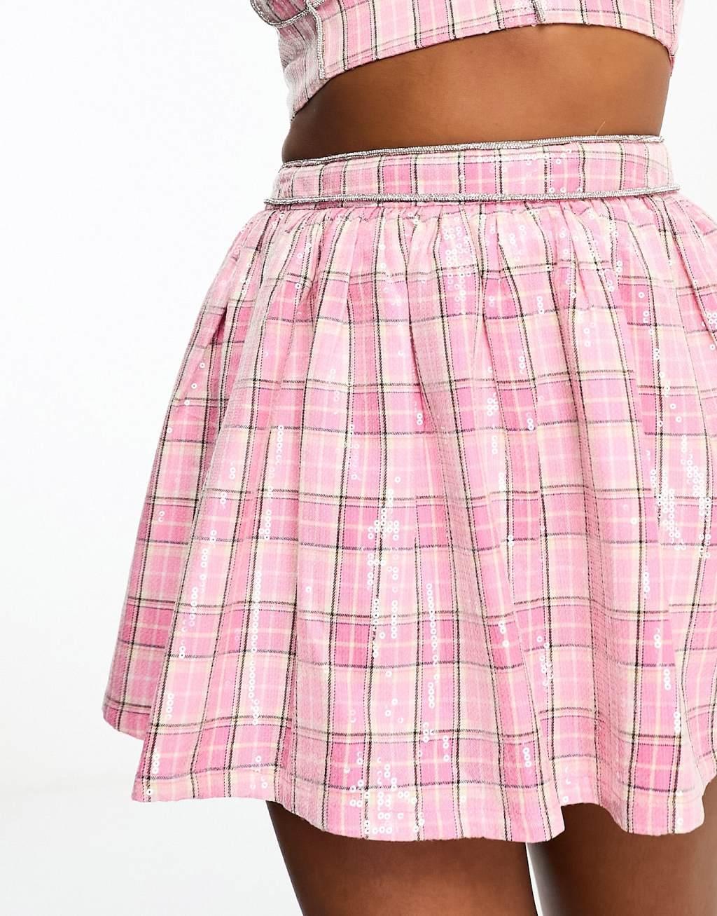Collective the Label Petite exclusive mini skirt Product Image
