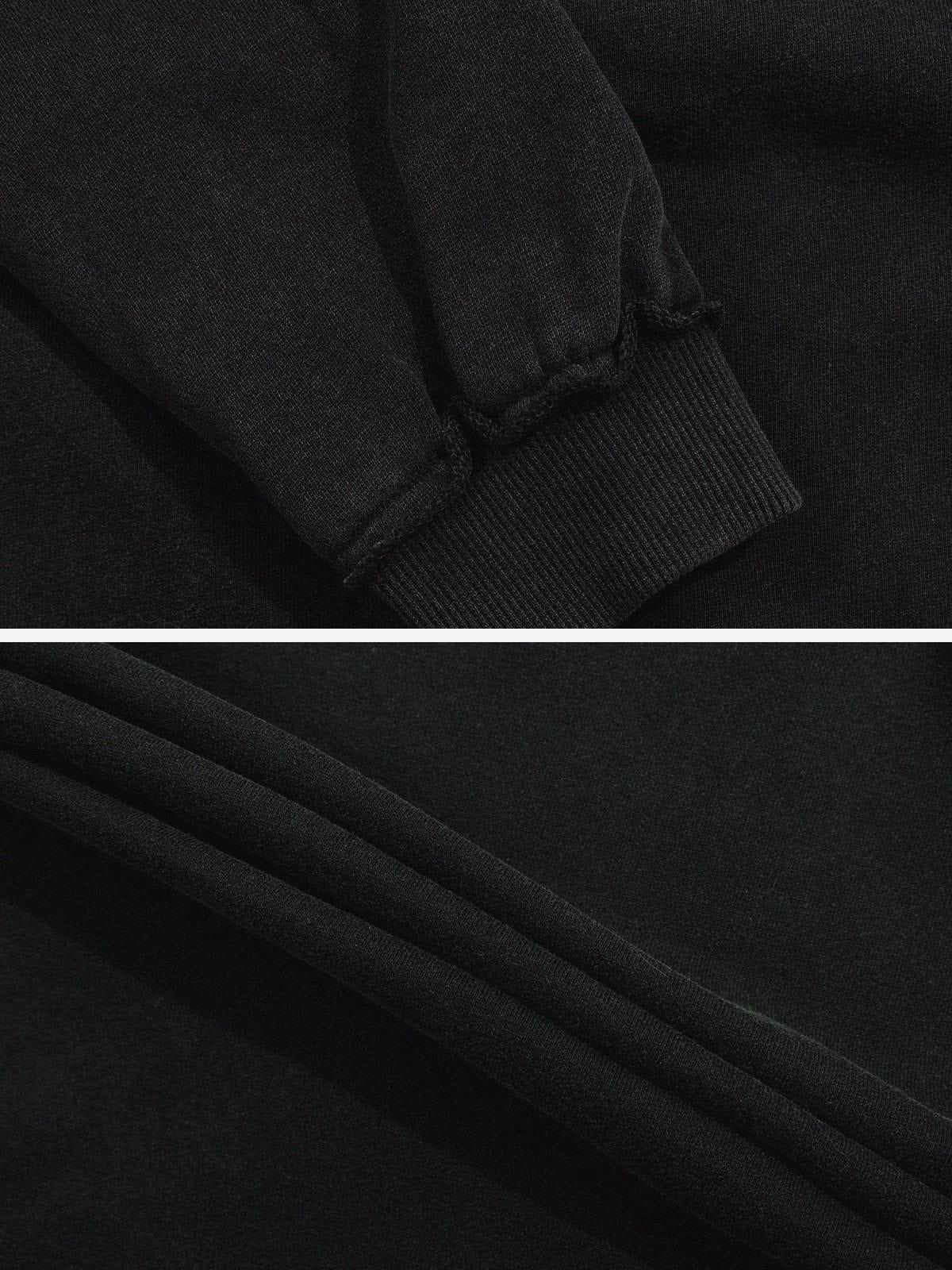 Aelfric Eden Star Applique Zip Up Hoodie Product Image