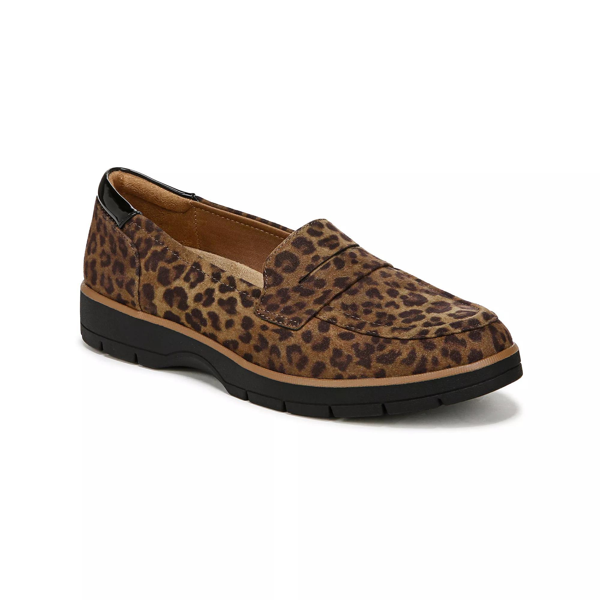 Dr. Scholl's Nice Day Women's Slip-on Loafers, Size: 8.5, Leopard Product Image
