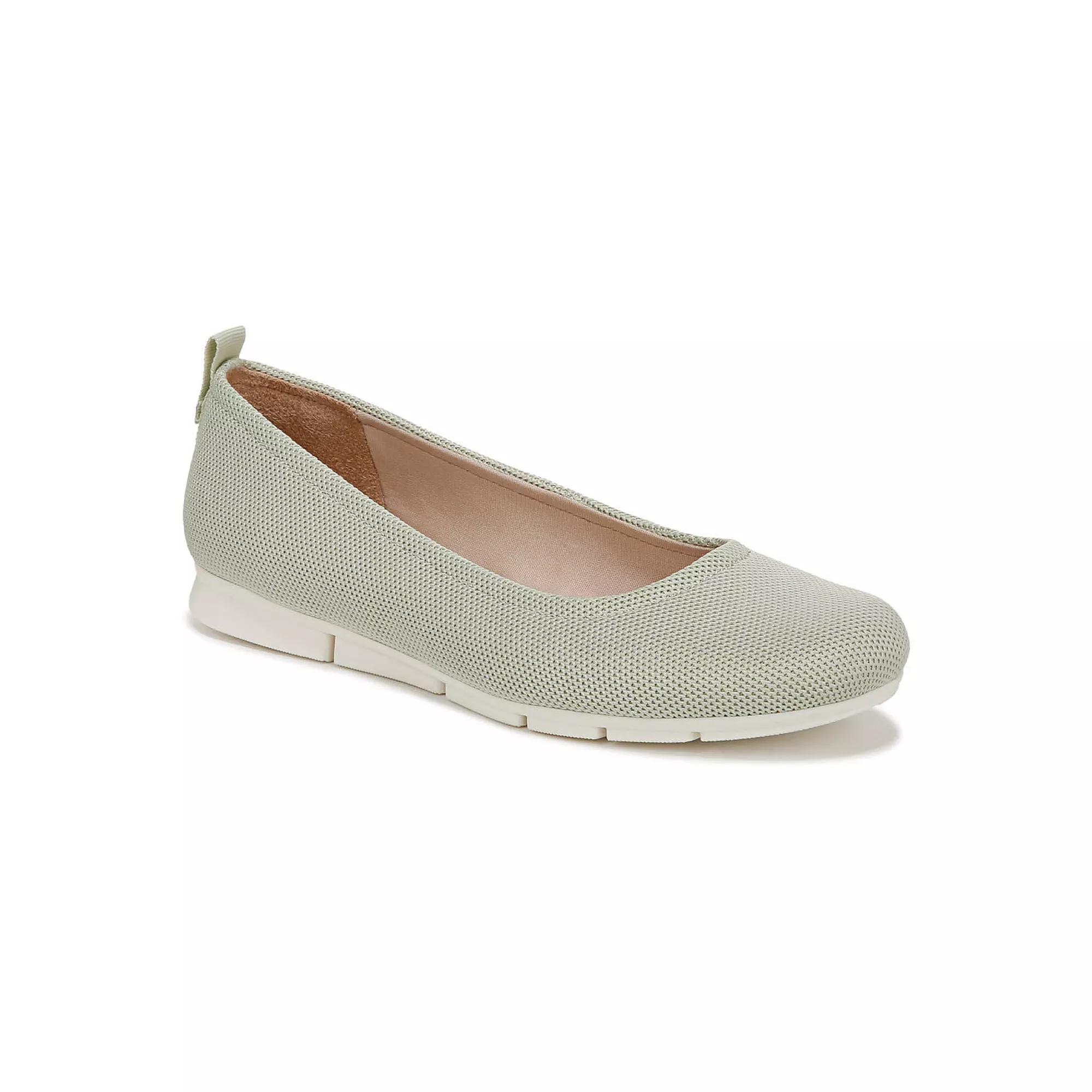 Dr. Scholl's Timeless Women's Ballerina Shoes, Size: 7 Wide, Aloe Green Product Image