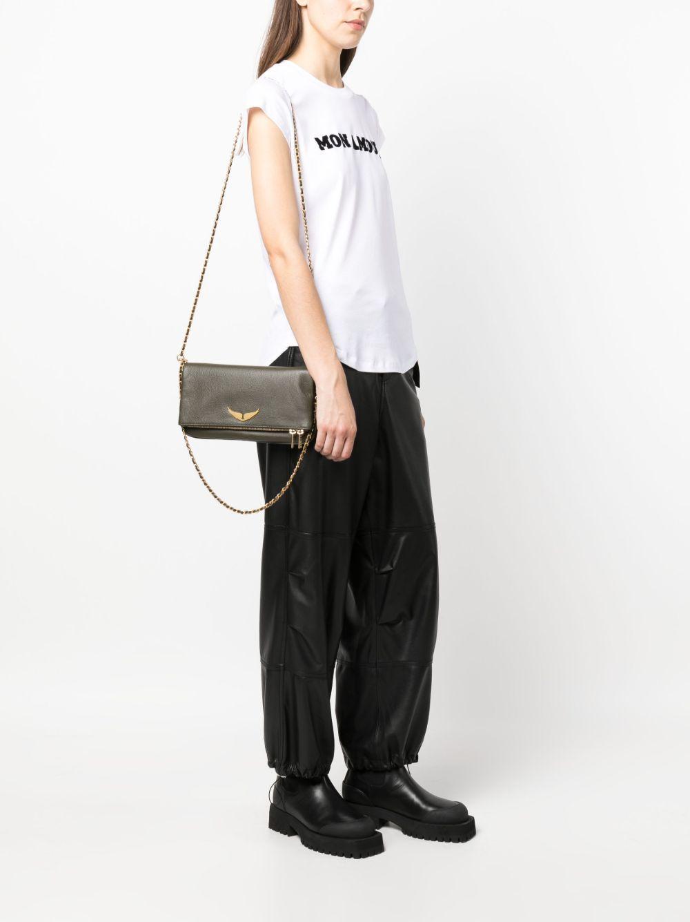 Rock leather crossbody bag Product Image