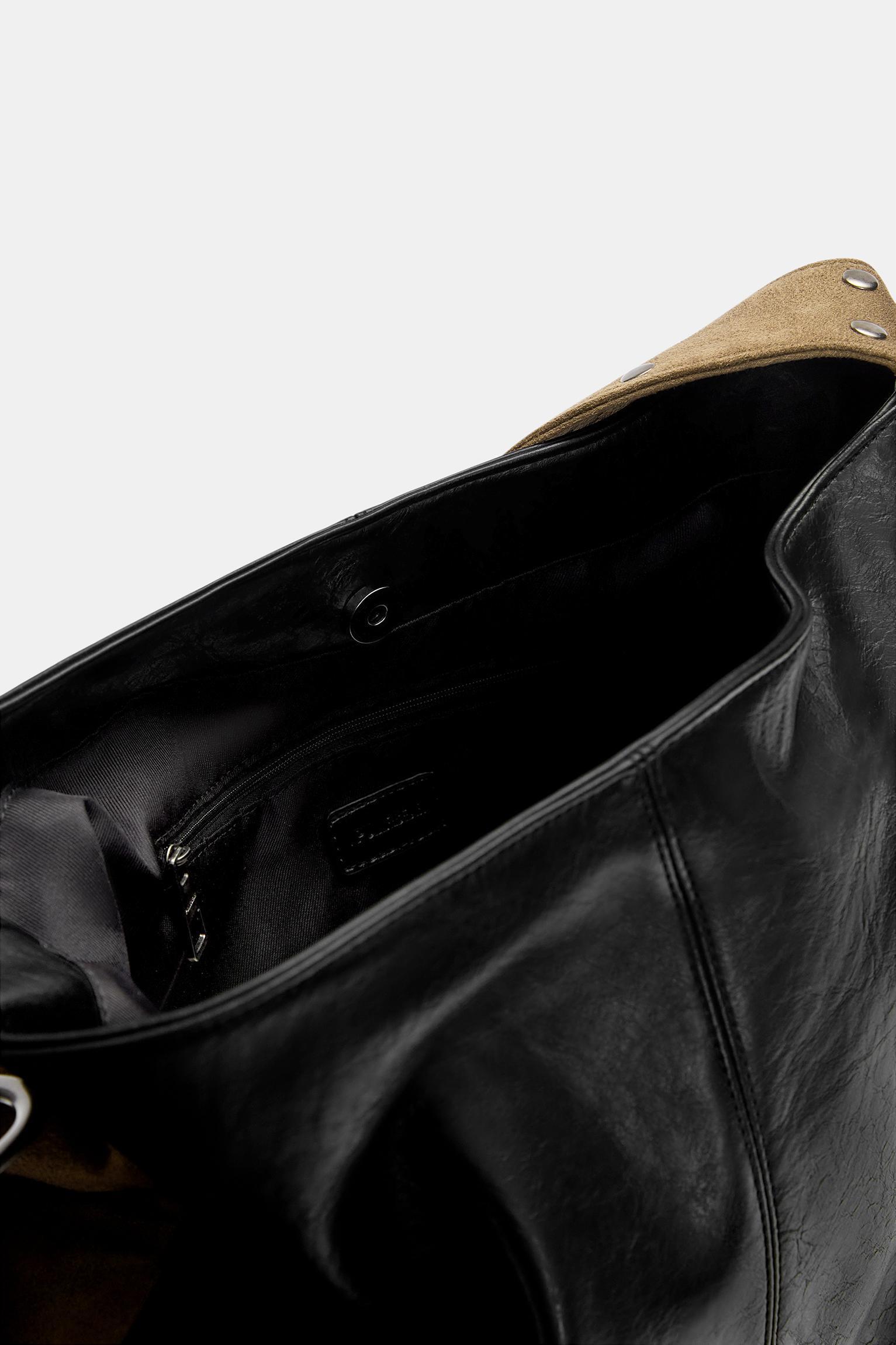 Contrast shopper bag Product Image