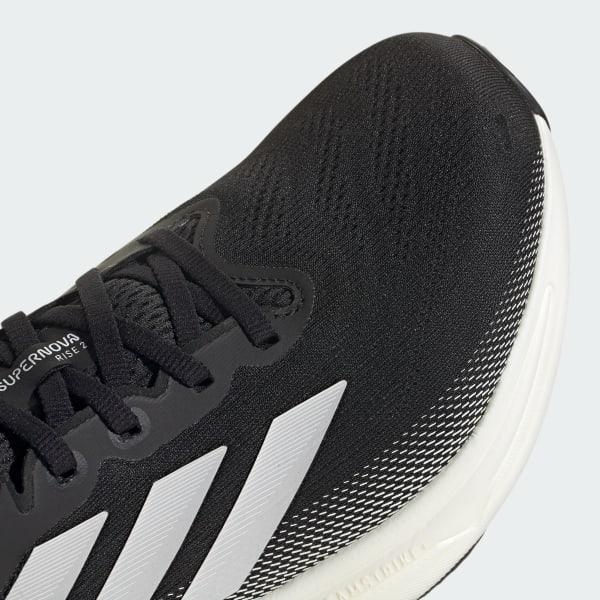 adidas Supernova Rise 2 Running Shoes Wide Core Black 12.5 Mens Product Image