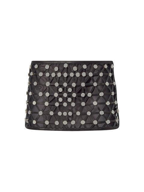Black mini skirt Product Image