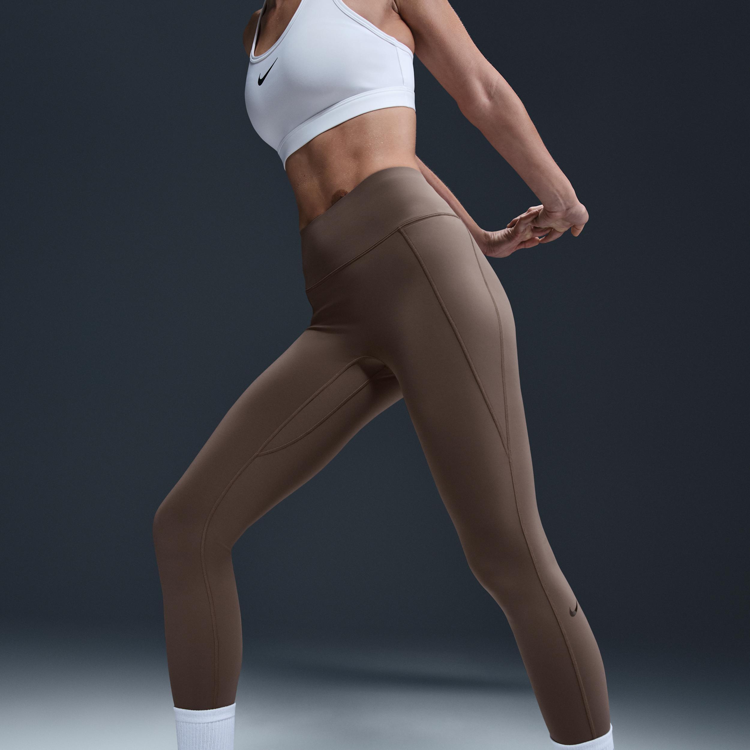 Nike Women's Universa Medium-Support High-Waisted Full-Length Leggings with Pockets Product Image