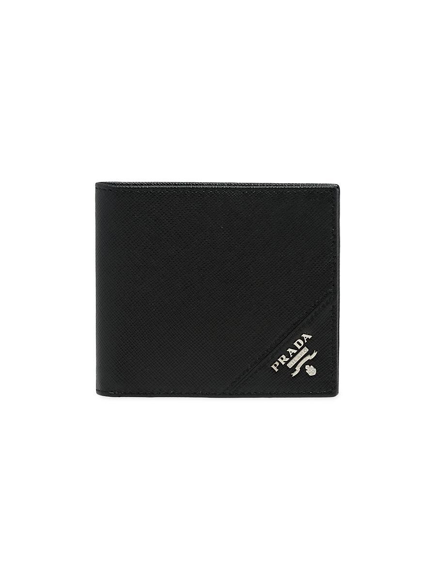 Mens Saffiano Leather Wallet Product Image