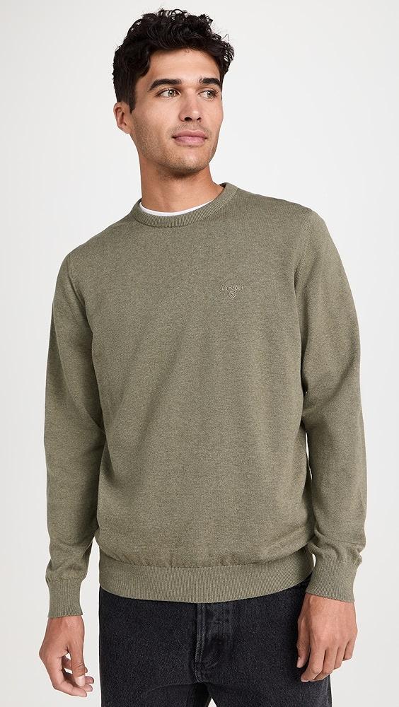 Barbour Pima Cotton Crewneck Sweater | Shopbop Product Image