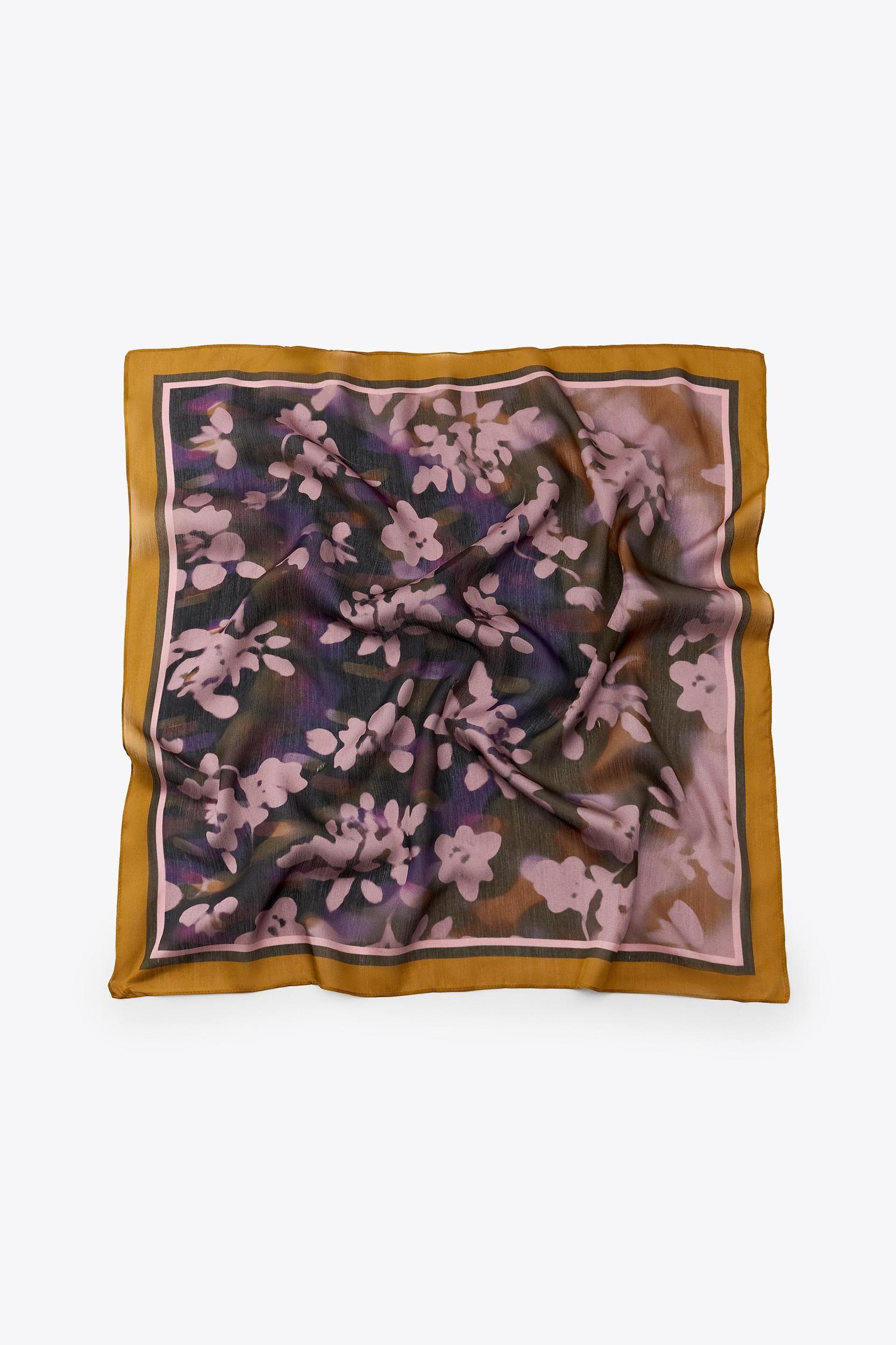 MODAL FLORAL PRINT SCARF Product Image