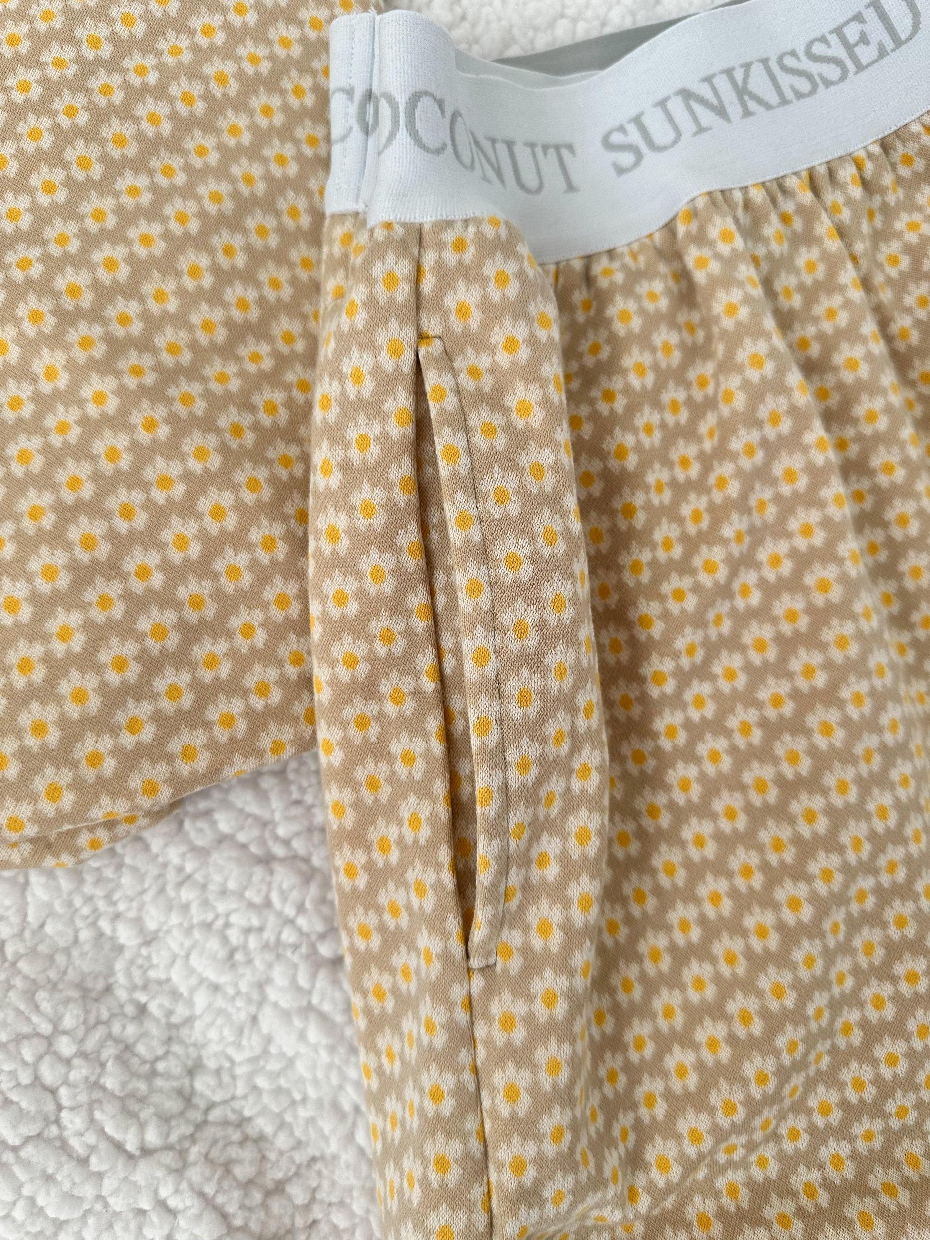 BoHo Floral Pajama Shorts Product Image