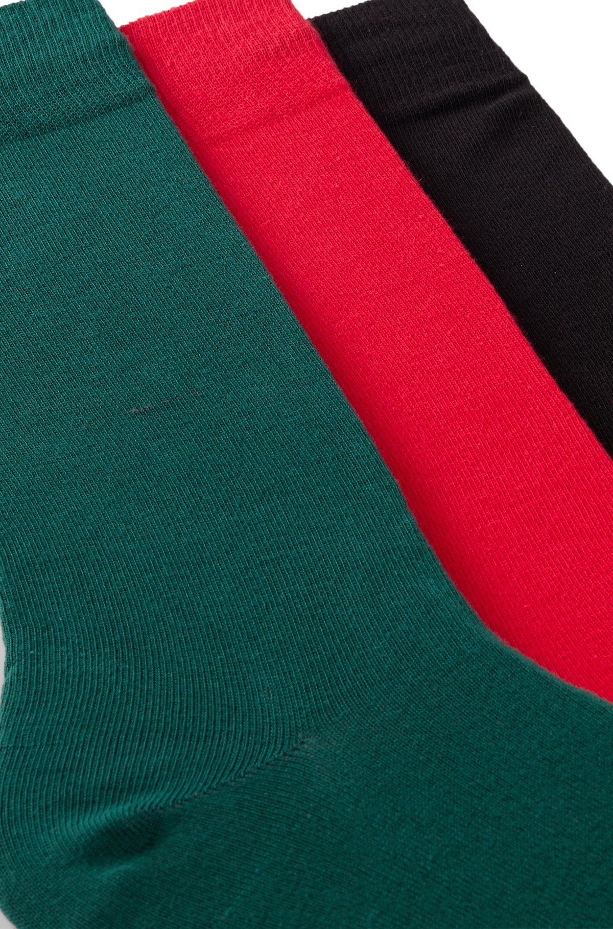 Triple-pack of regular-length socks Product Image