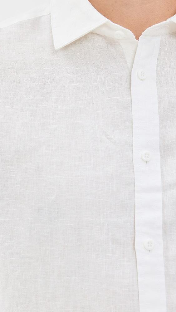 Onia Formal Linen Shirt | Shopbop Product Image