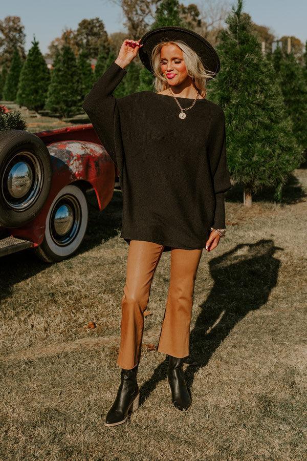 Caffeine Crush Top In Black Product Image