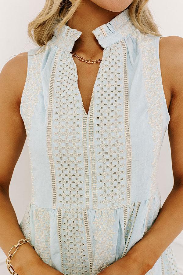 Hamptons Luxury Eyelet Dress Product Image