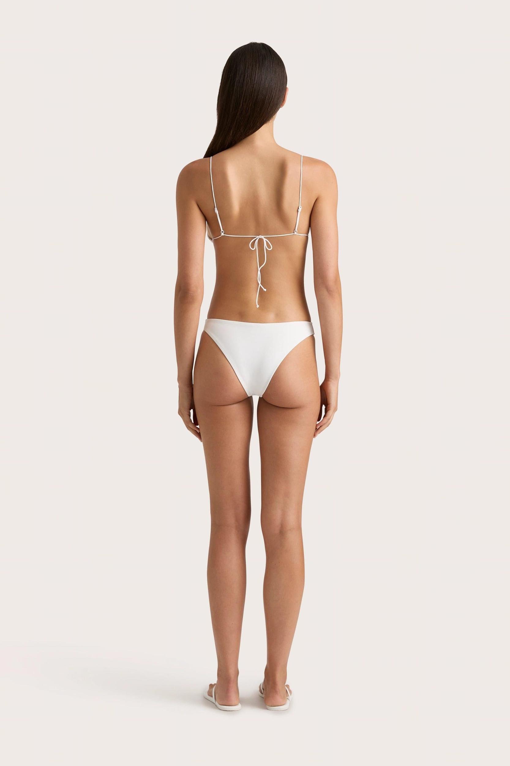 Bebe Bikini Bottom White - Final Sale Product Image