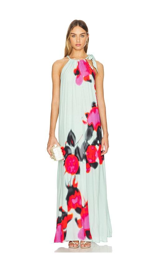Fotshot Placed Print Dress Essentiel Antwerp Product Image