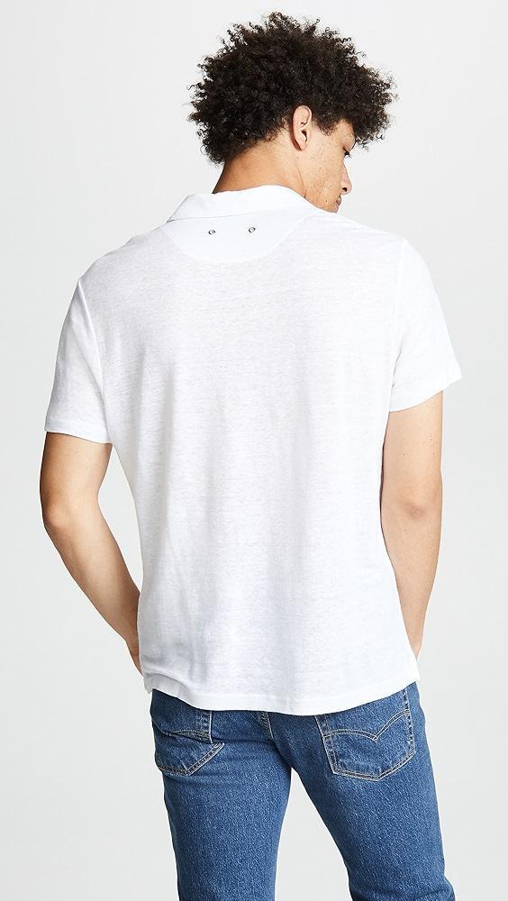 Vilebrequin Linen Pyramid Polo Shirt | Shopbop Product Image