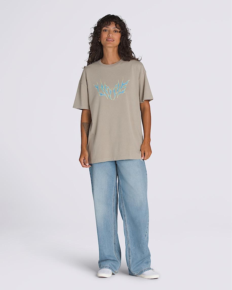 Graffitit Conduit T-Shirt in London Fog Grey| Vans US Product Image