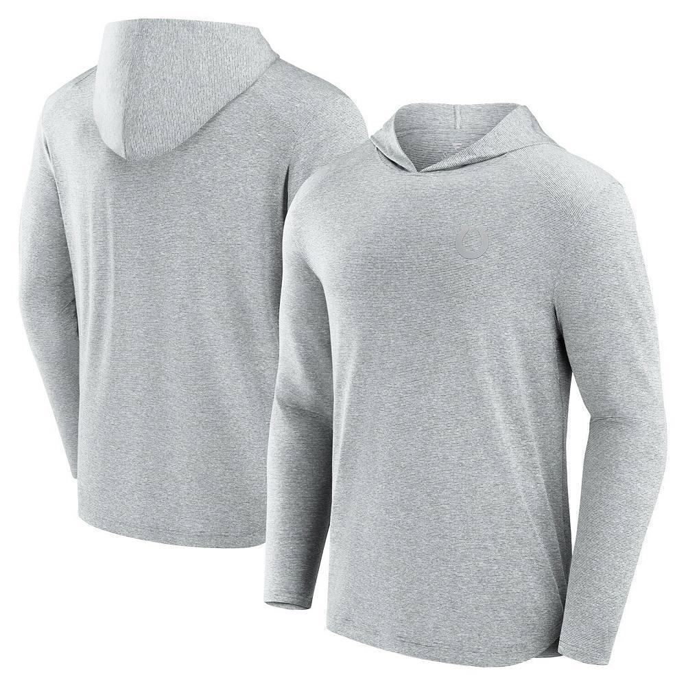 Men's Fanatics Navy Seattle Seahawks Front Office Tech Lightweight Hoodie T-Shirt, Size: XL, Blue Product Image