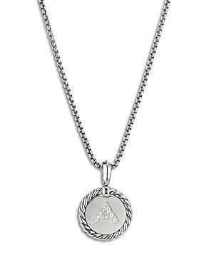 David Yurman Sterling Silver Cable Collectibles Initial Charm Product Image
