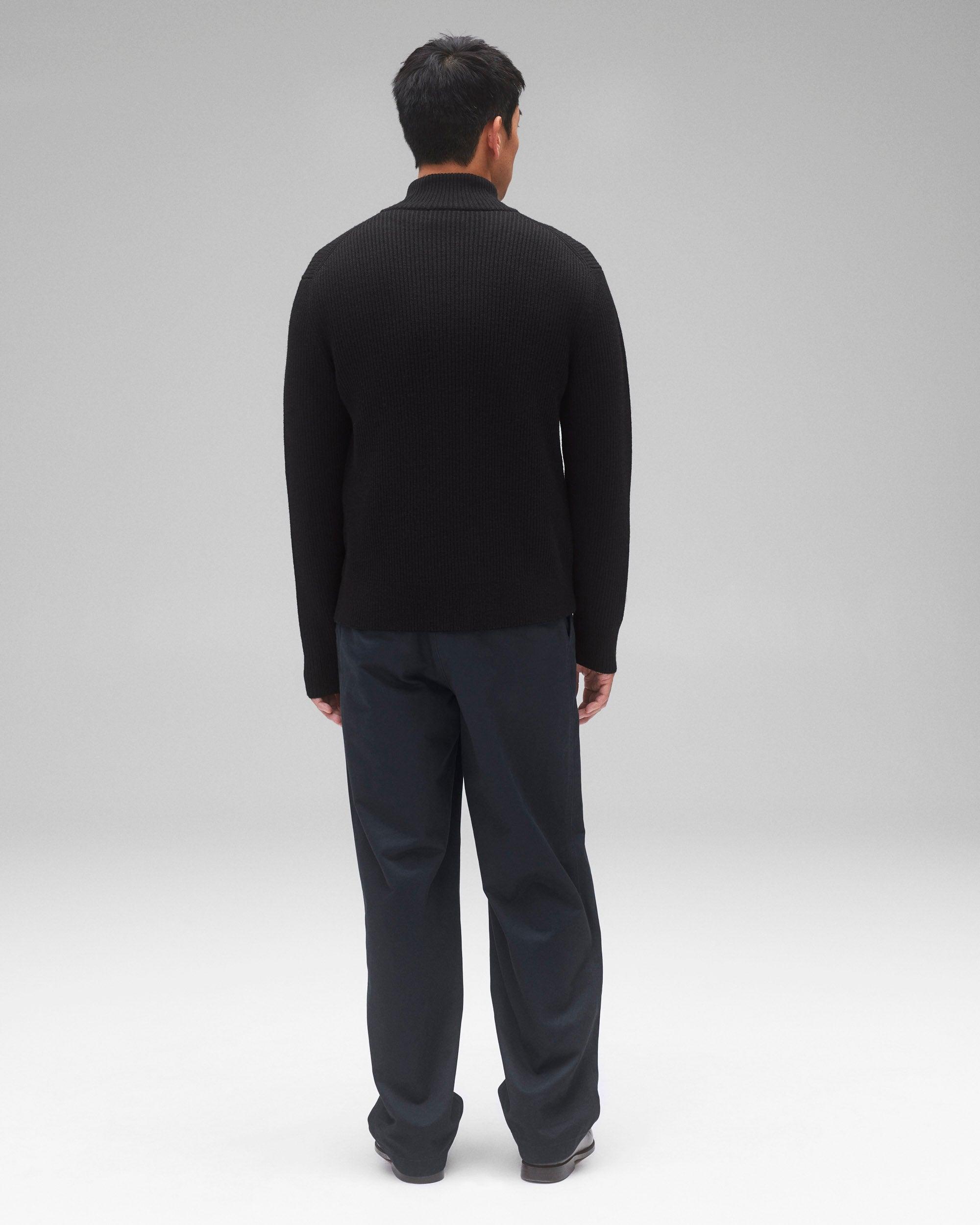 Merino Rib Vinnie Track Jacket Male Product Image