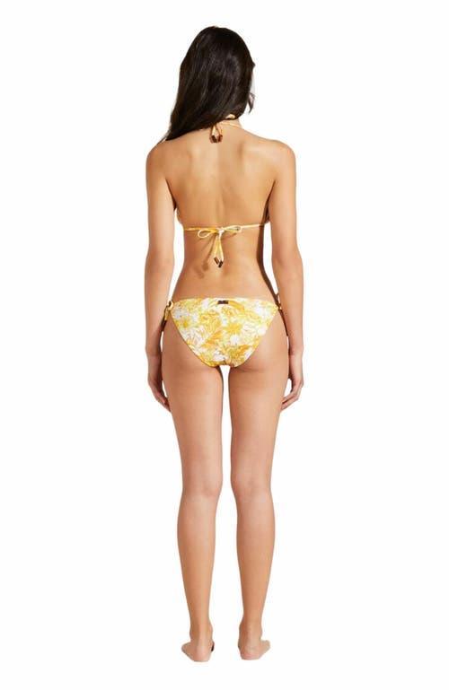 Womens Tahiti Floral Triangle Bikini Top Product Image