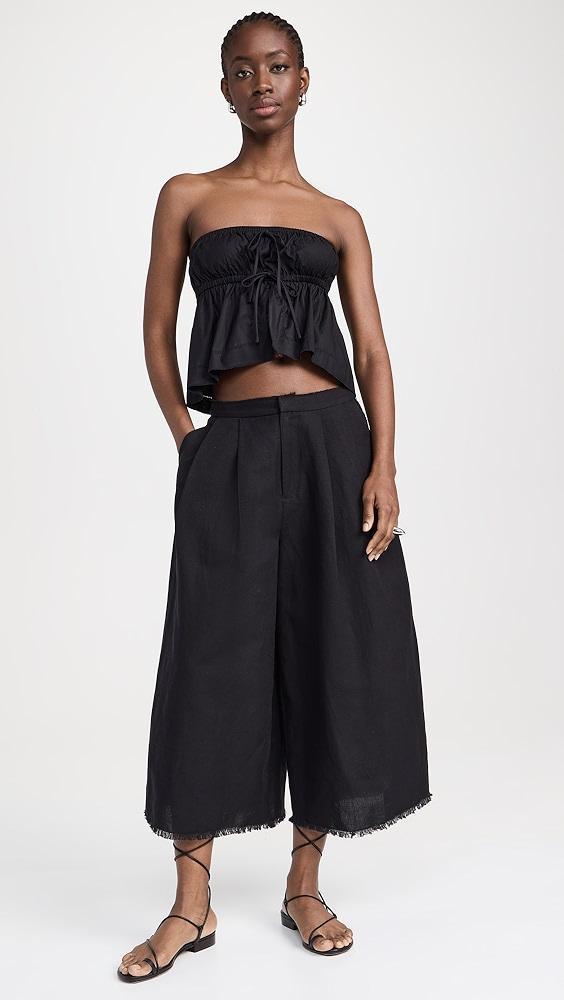 Sea Lara Linen Cropped Pants | Shopbop Product Image