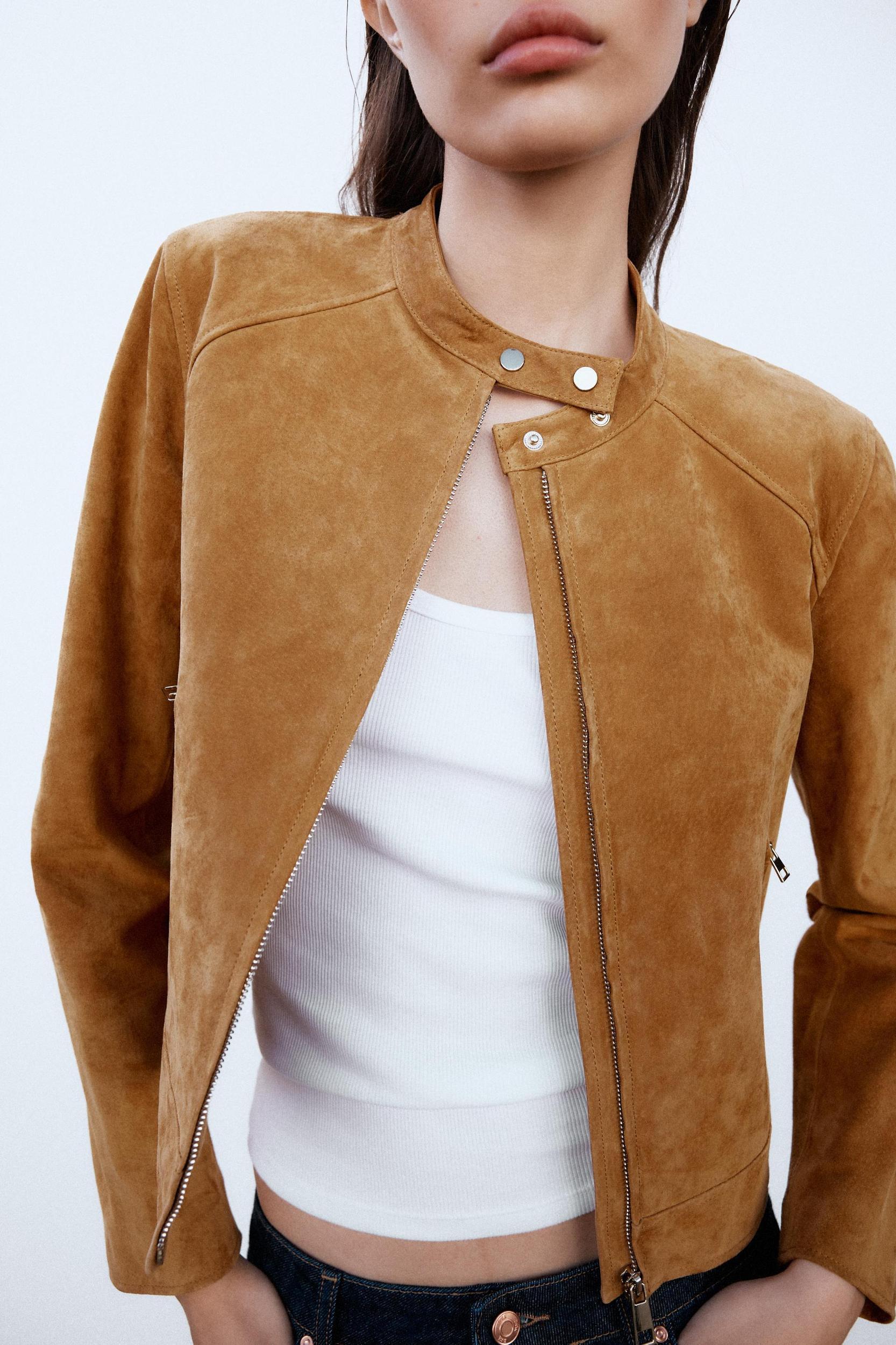 100% LEATHER JACKET Product Image