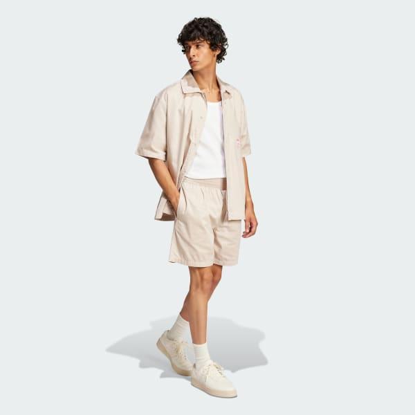 adidas Wabash Shirt Beige XS Mens Product Image