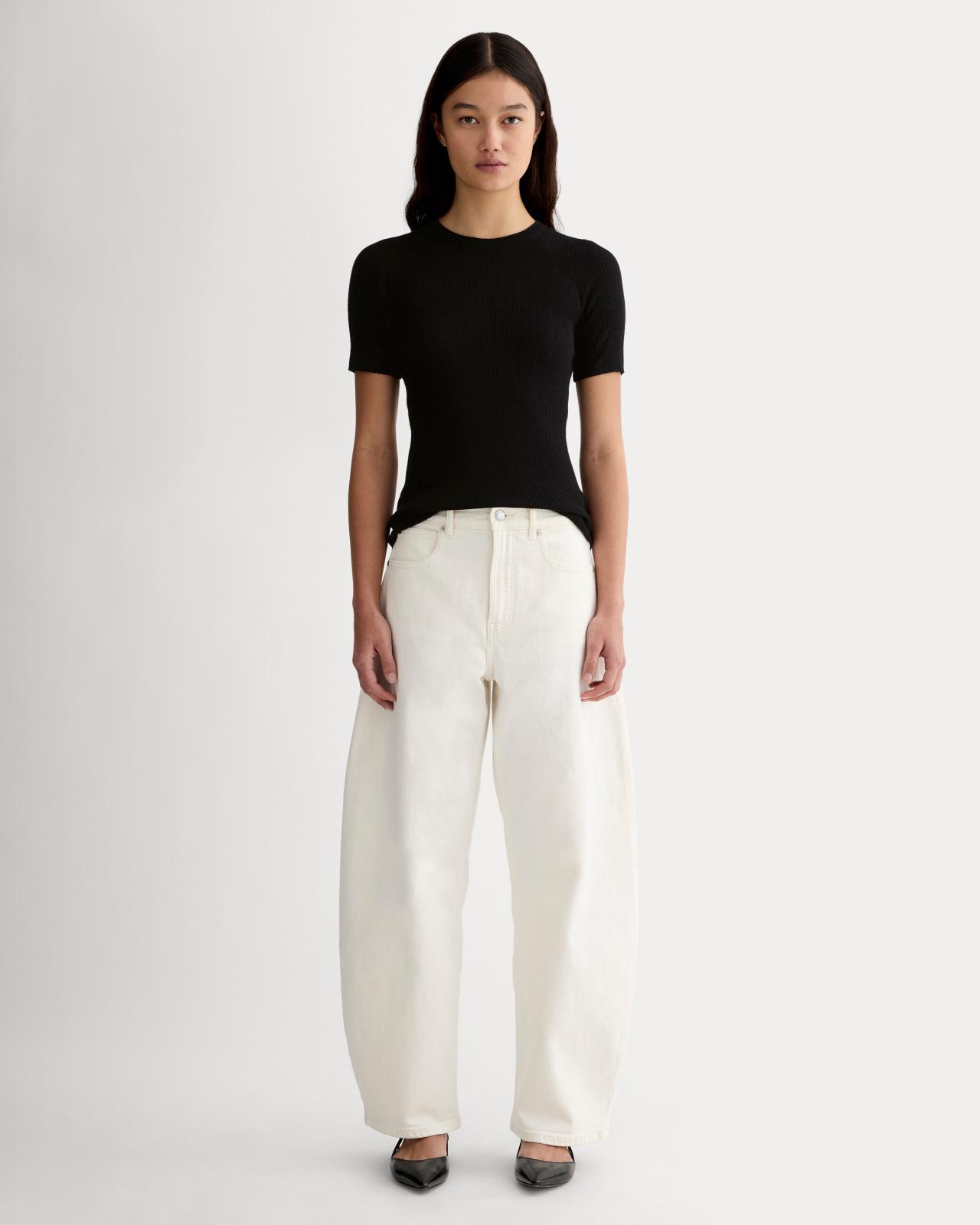 Womens Sweater T-Shirt in Ultrasoft Merino by Everlane Product Image