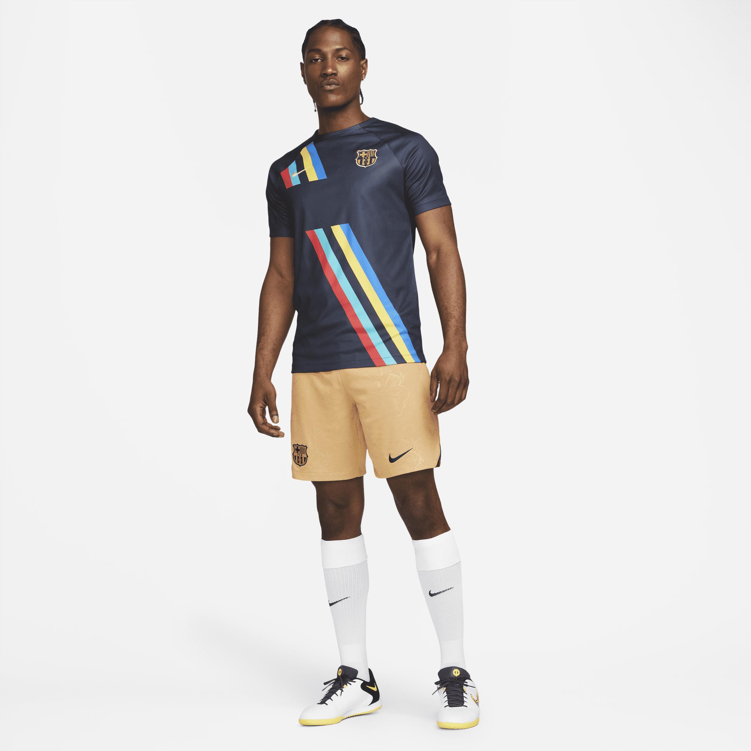 Men's Nike Gold Barcelona Performance Stadium Shorts, Size: 2XL, Bar Gold Product Image