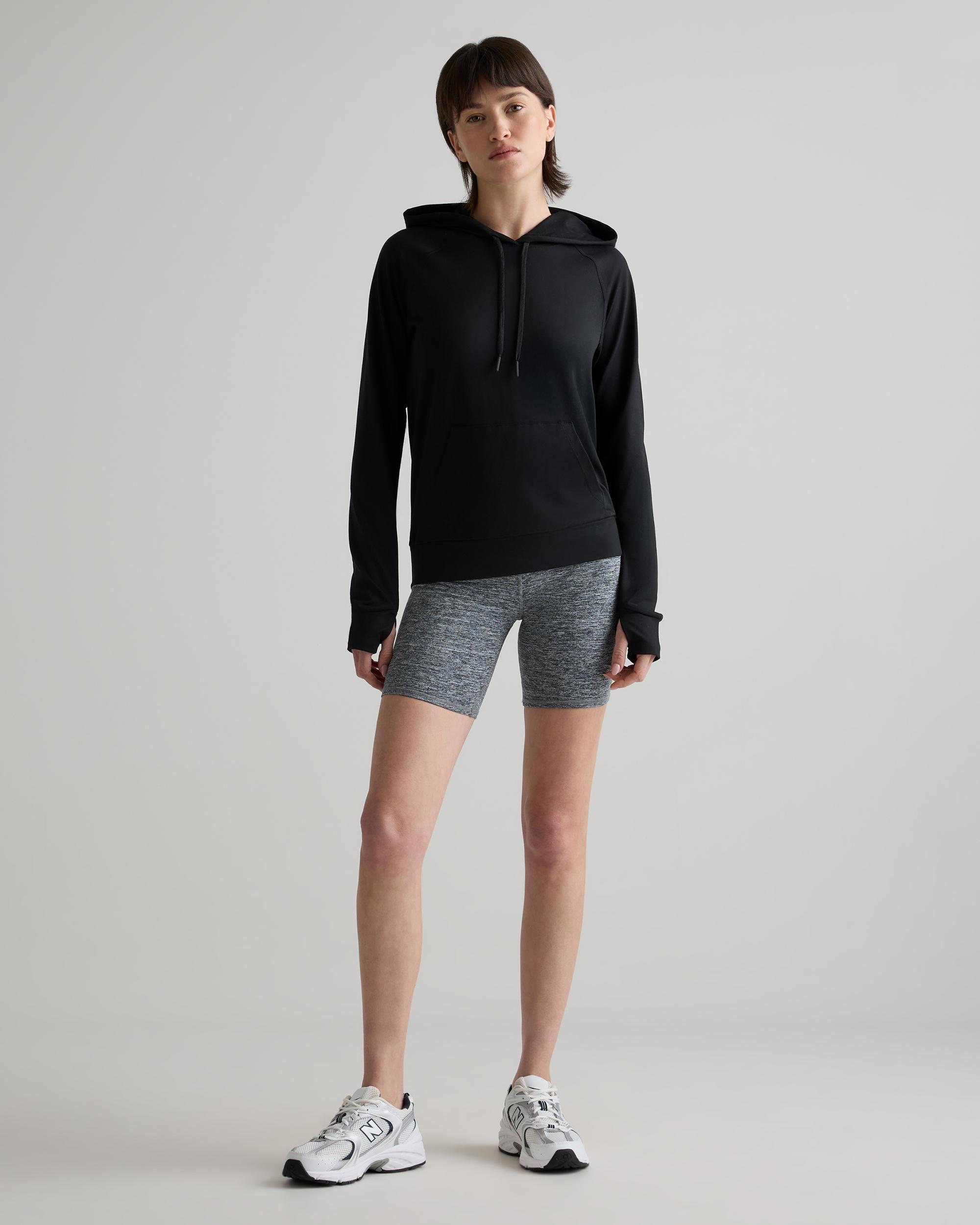 Quince | Women's Super Soft Performance Pullover Hoodie Flowknit Activewear, Size XL, Recycled Polyester Product Image