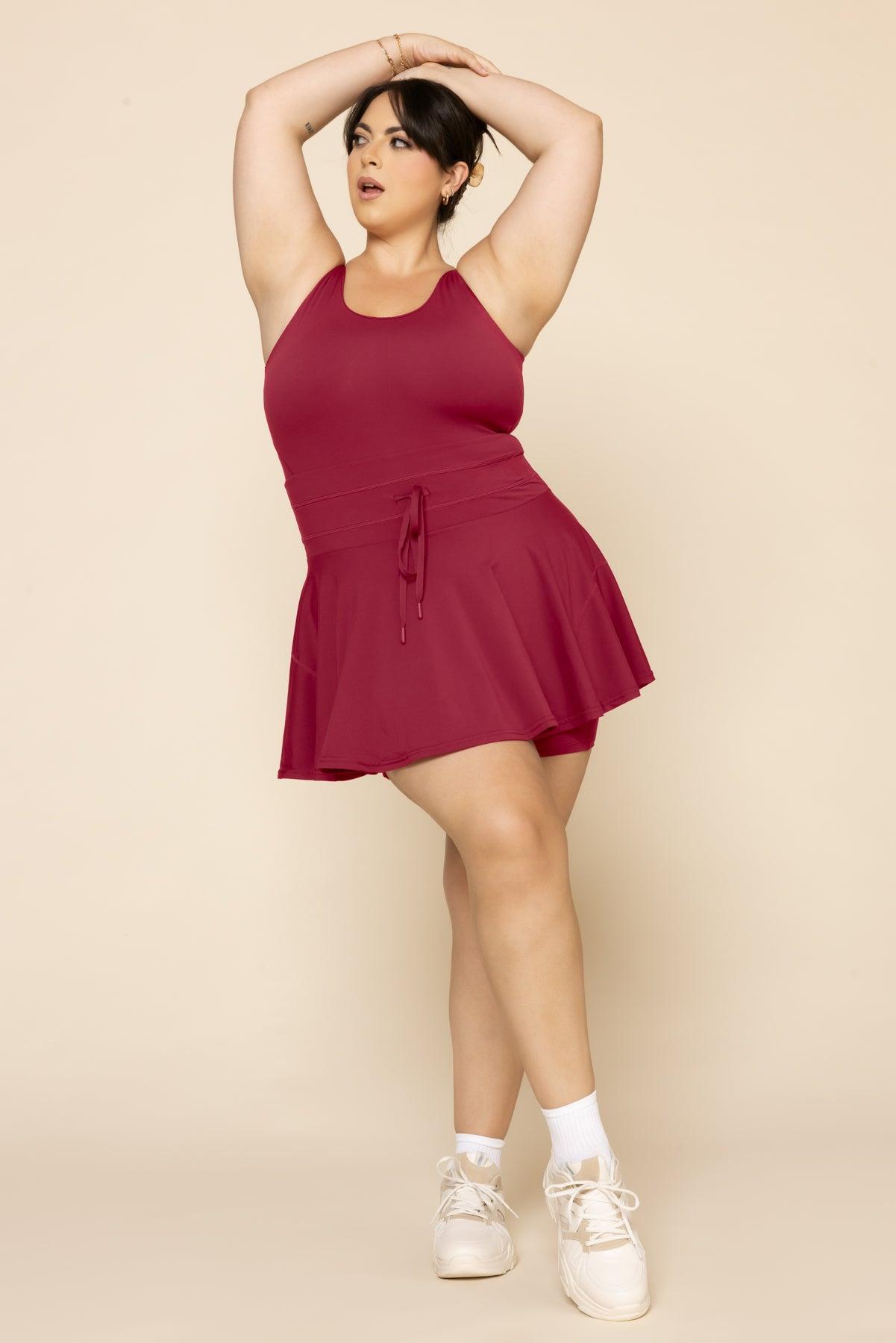 Twirl Dress - Ruby Product Image