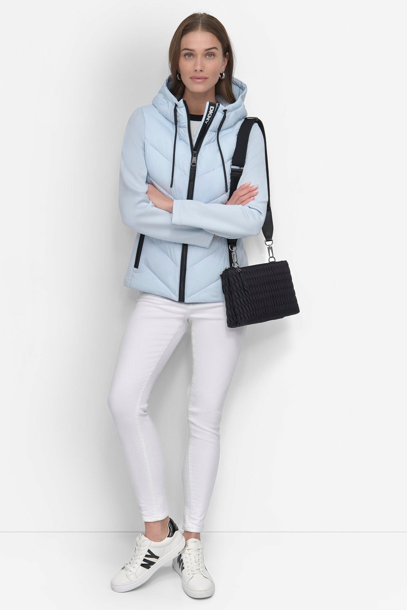 MIXED MEDIA LIGHT WEIGHT PUFFER Product Image