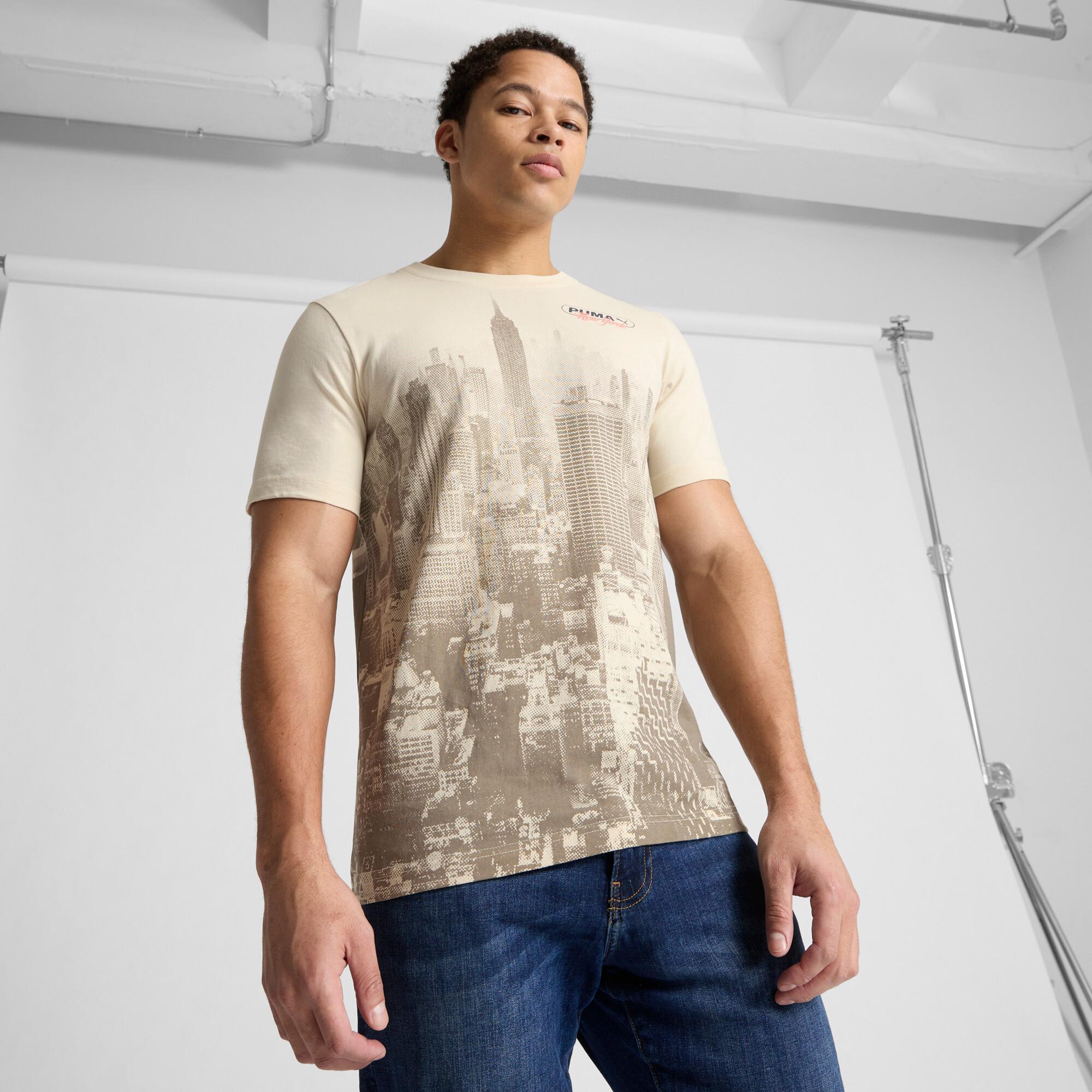 PUMA NYC Flagship Skyline Men's T-Shirt Product Image