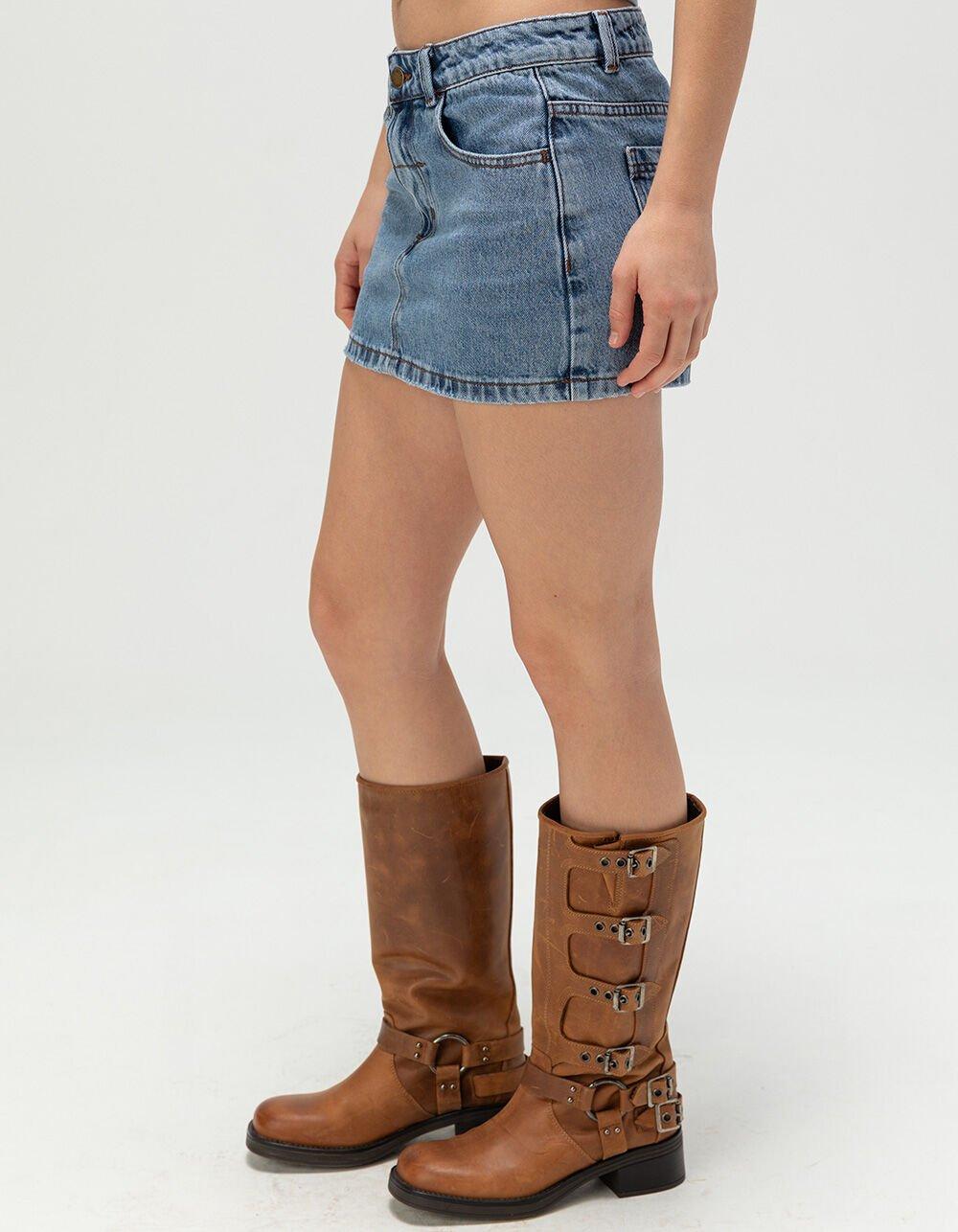 THRILLS Carmen Womens Denim Mini Skirt - VINTAGE Product Image