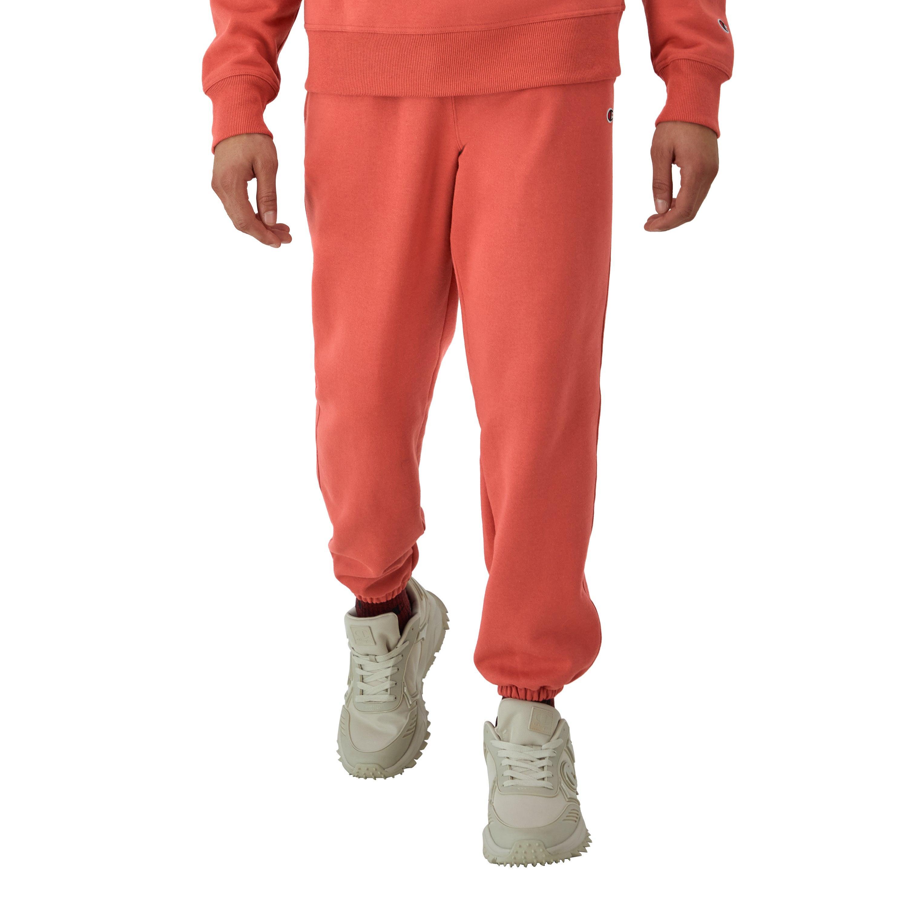 Men's Champion® Cinched Fleece Pants, Size: Medium, Oxford Gray Product Image