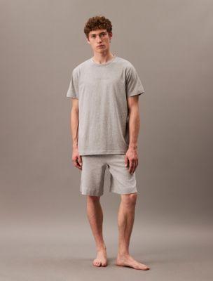 Calvin Klein Men's Calvin Klein Logo Sleep T-Shirt - White - S Product Image