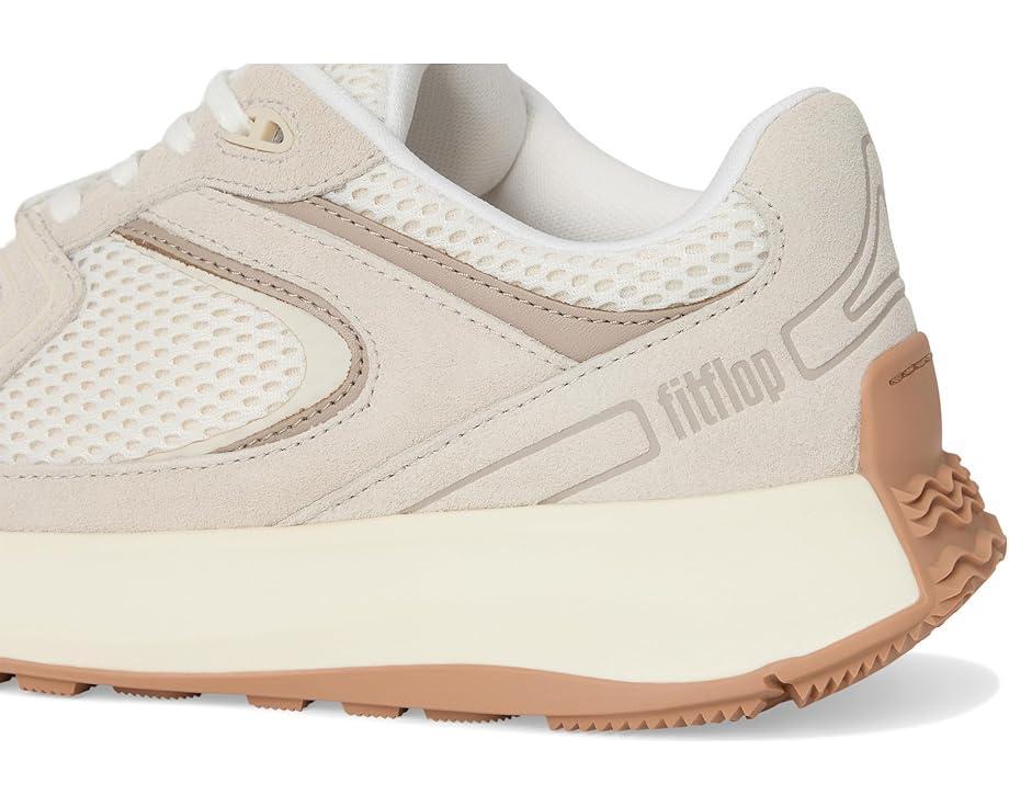 F-Mode Water-Resistant Fleece-Lined Mesh Flatform Laced Booties Product Image