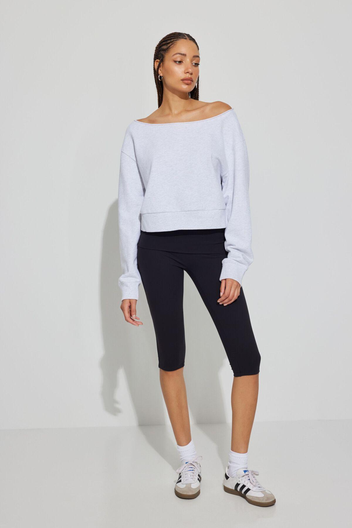 Fold Over Capri Legging Product Image
