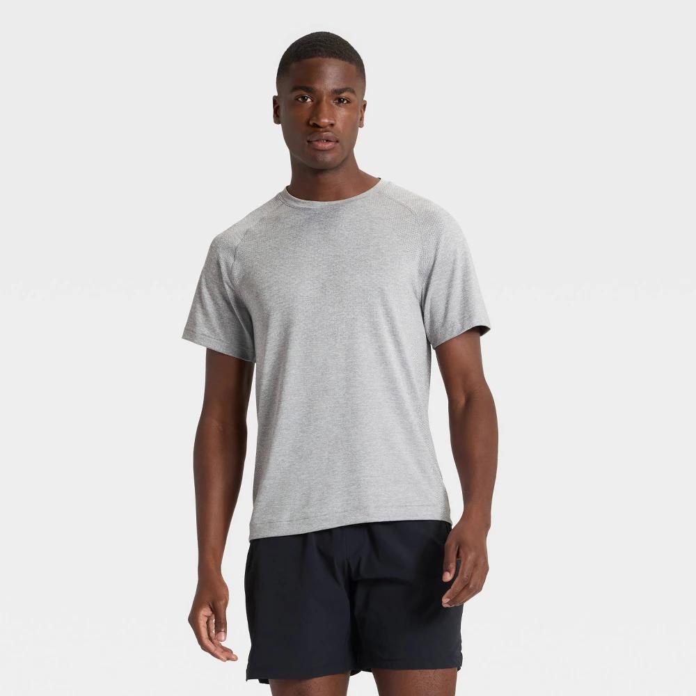 Men's Short Sleeve Seamless T-Shirt - All In Motion™ Product Image