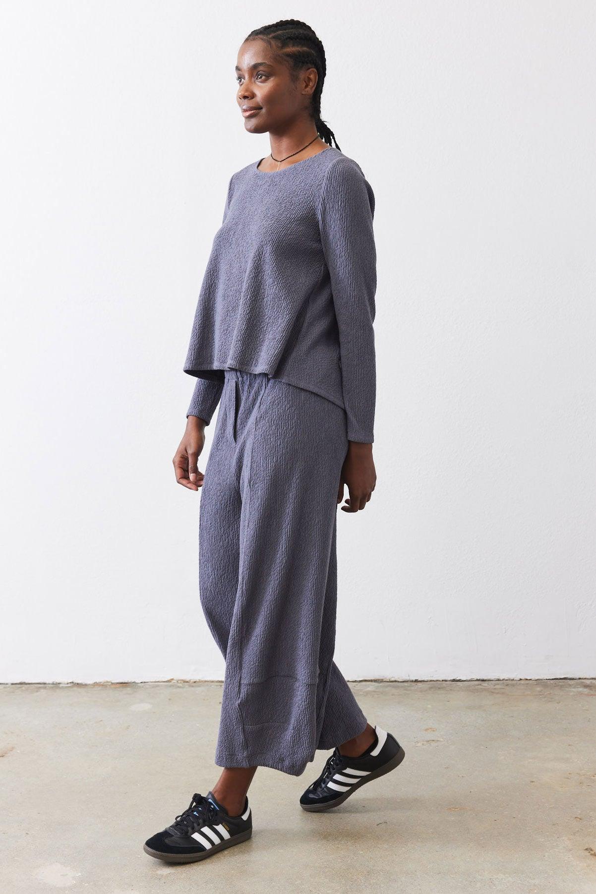 Not Your Average Wide Leg Jacquard Pants Product Image