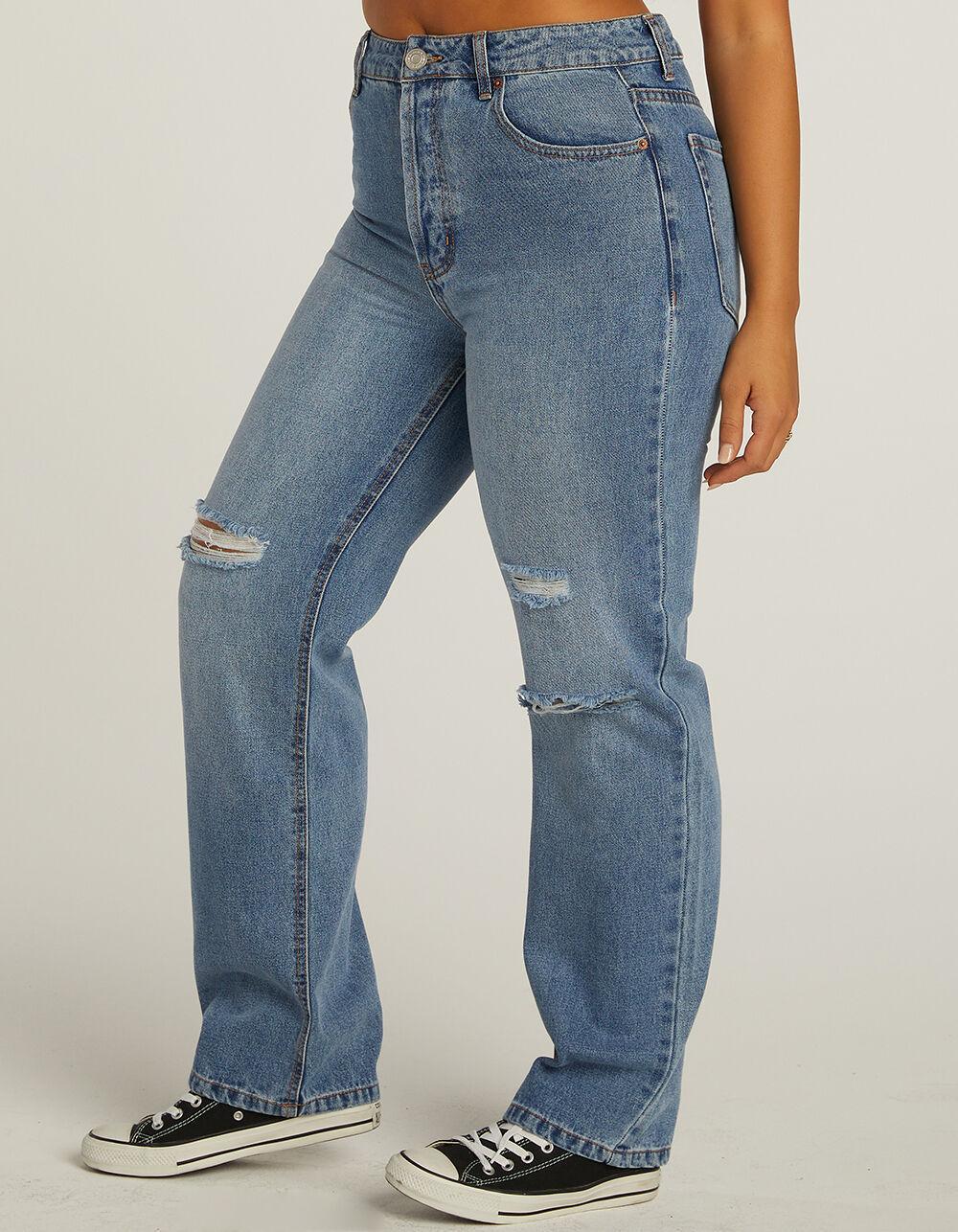 RSQ Womens High Rise Straight Leg Jeans Product Image