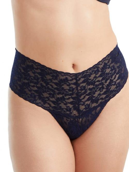 Retro Signature Lace Thong Product Image