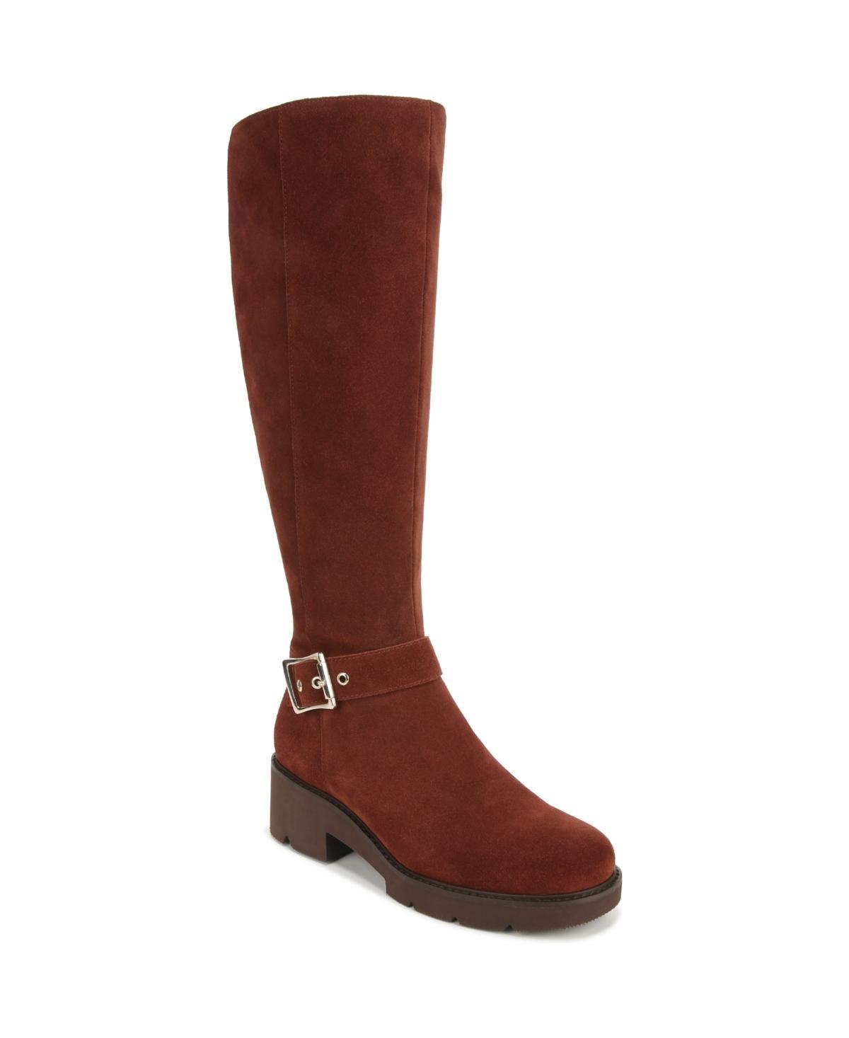 Naturalizer Darry Suede Water-Repellent Lightweight Lug Sole Tall Boots Product Image